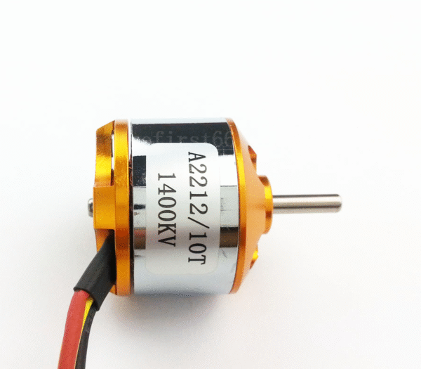A2212 10T 1400KV Brushless Motor for Drone (Soldered Connector)
