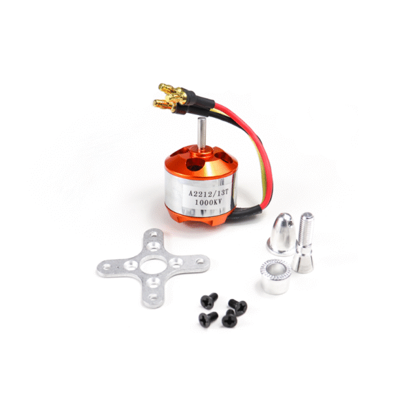 A2212 1000 KV BLDC Brushless DC Motor for Drone (Soldered Connector) - Image 3