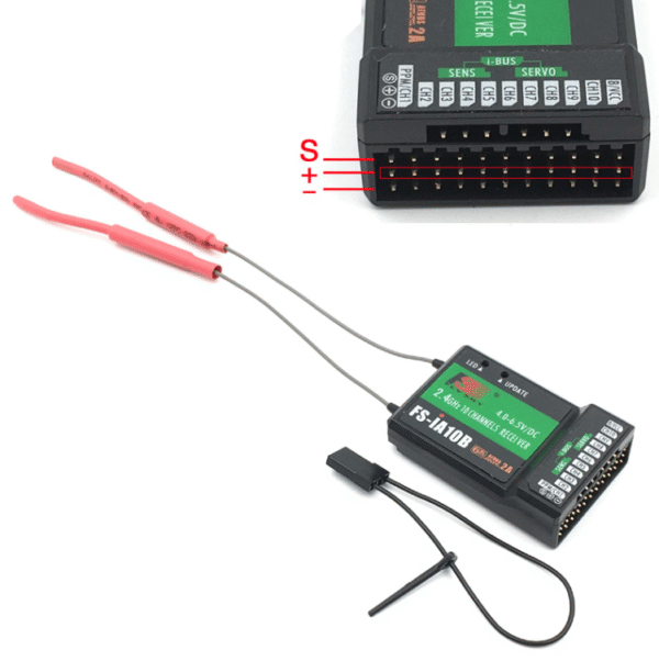 Flysky FS-i6X 2.4GHz 6CH AFHDS 2A RC Transmitter With FS-iA10B 2.4GHz 10CH Receiver - Image 6