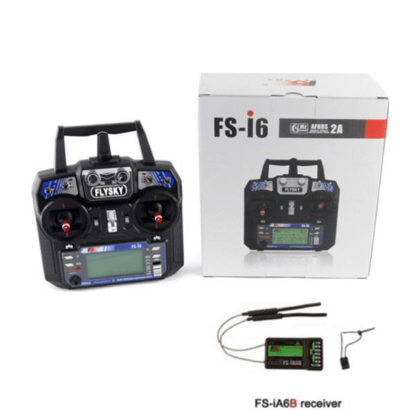 FlySky FS-i6 2.4G 6CH PPM RC Transmitter With FS-iA6B Receiver - Image 2