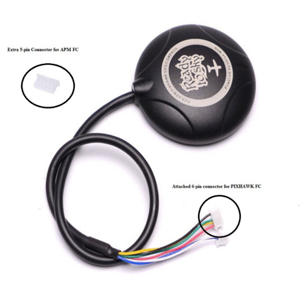 NEO-M8N GPS with Compass for Pixhawk with extra connector for APM - Image 5