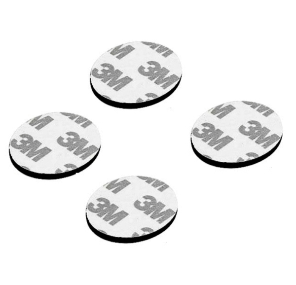 3M 40mm Dia Multipurpose Double Sided Sponge Glue Adhesive Dash pad for GPS-4Pcs.
