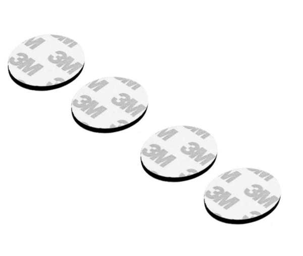 3M 40mm Dia Multipurpose Double Sided Sponge Glue Adhesive Dash pad for GPS-4Pcs. - Image 2