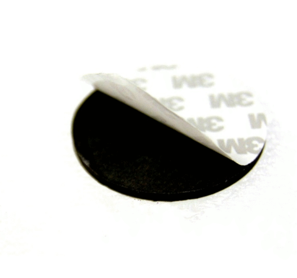 3M 40mm Dia Multipurpose Double Sided Sponge Glue Adhesive Dash pad for GPS-4Pcs. - Image 3
