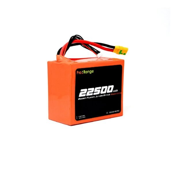 Pro-Range INR 21700 P45B 22.2V 22500mAh 6S5P 180A/225A Discharge Li-ion Drone Battery Pack with Amass XT90S Anti-Spark - Image 3