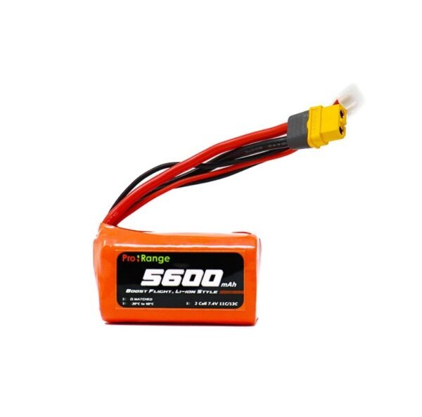 Pro-Range INR 18650 P28A 7.4V 5600mAh 2S2P 60A/70A Discharge Li-ion Drone Battery Pack - Image 2