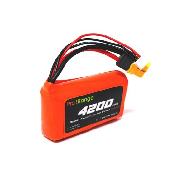 Pro-Range INR 21700 P42A 7.4V 4200mAh 2S1P 40A/50A Discharge Li-ion Drone Battery Pack - Image 2