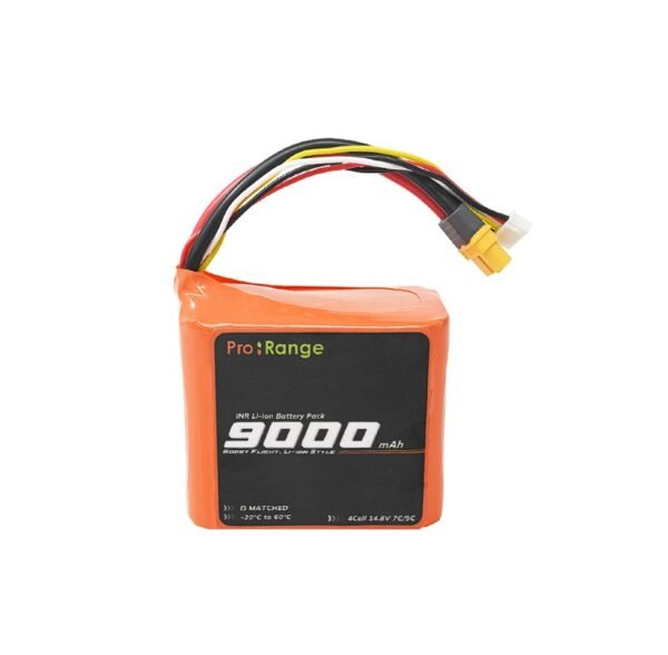 Pro-Range INR 21700 P45B 14.8V 9000mAh 4S2P 70A/90A Discharge Li-ion Drone Battery Pack - Image 2