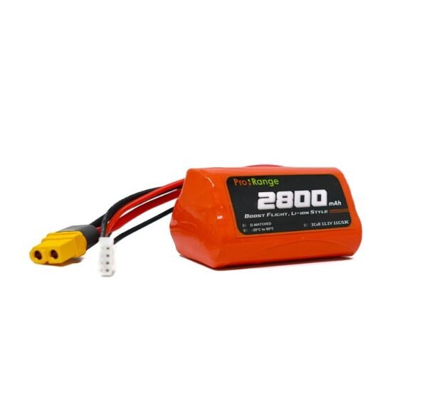 Pro-Range INR 18650 P28A 11.1V 2800mAh 3S1P 30A/35A Discharge Li-ion Drone Battery Pack (Triangle) - Image 2