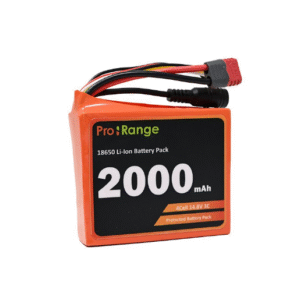 Pro-Range INR 18650 14.8V 2000mAh 3C 4S1P Li-Ion Battery Pack