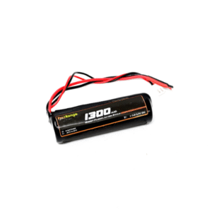 Pro-Range ISR 18650 3.7V 1300mAh 15C 1S1P Li-Ion Battery Pack (No BMS)