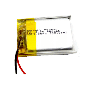 WLY752530 3.7V 500mAh LiPo Battery