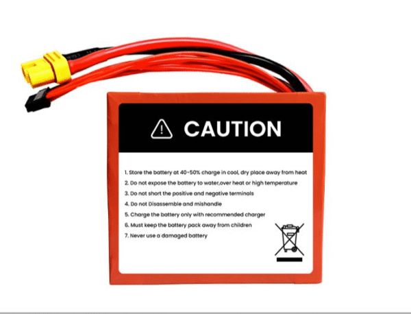 Pro-Range INR 21700 P42A 51.8 V 25200 mAh 14s6p 225A/275A Discharge Li-ion EFT Agriculture Drone Battery Pack - Image 2