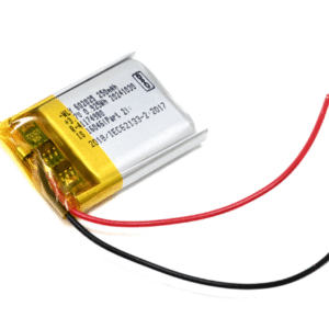 WLY602025 3.7V 250mAh 1S LiPo Battery