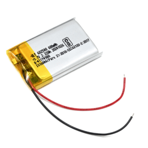 WLY602540 3.7V 600mAh 1S LiPo Battery