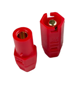 QS6H Single Lock Anti Spark Red Male Connector