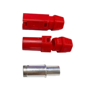 QS8H Single Lock Antipark Red Female Connector