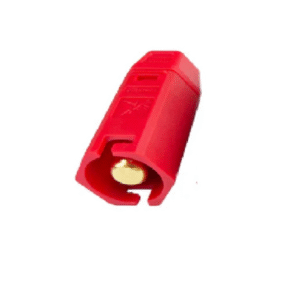 QS10H Single Lock Anti Spark Red Male Connector