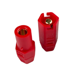 QS6H Single Lock Anti Spark Red Female Connector
