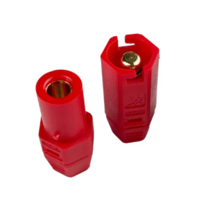 QS6H Single Lock Anti Spark Red Female Connector