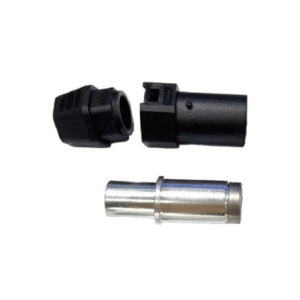 QS8H Single Lock Antipark Black Female Connector