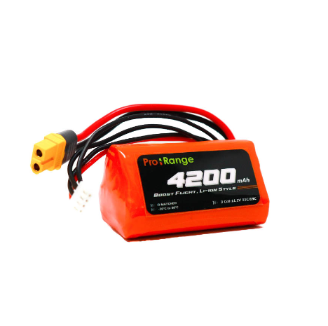 Pro-Range INR 21700 P42A 11.1V 4200mAh 3S1P 40A/50A Discharge Li-ion Drone Battery Pack (Triangle) - Image 2