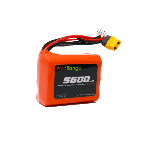 Pro-Range INR 18650 P28A 11.1V 5600mAh 3S2P 60A/70A Discharge Li-ion Drone Battery Pack - Image 2
