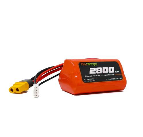Pro-Range INR 18650 P28A 11.1V 2800mAh 3S1P 30A/35A Discharge Li-ion Drone Battery Pack (Triangle) - Image 2