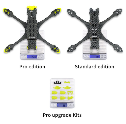 GEPRC -MK5 PRO Frame Yellow - Image 2