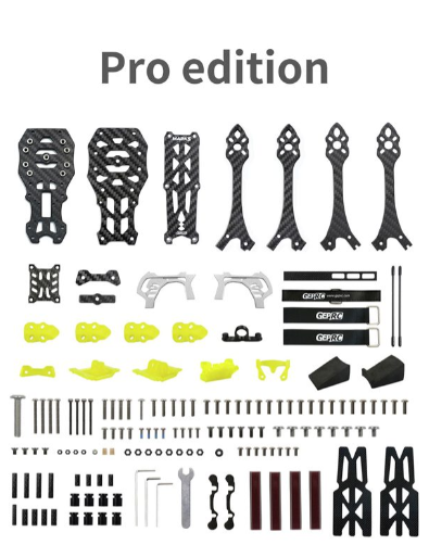 GEPRC -MK5 PRO Frame Yellow - Image 3