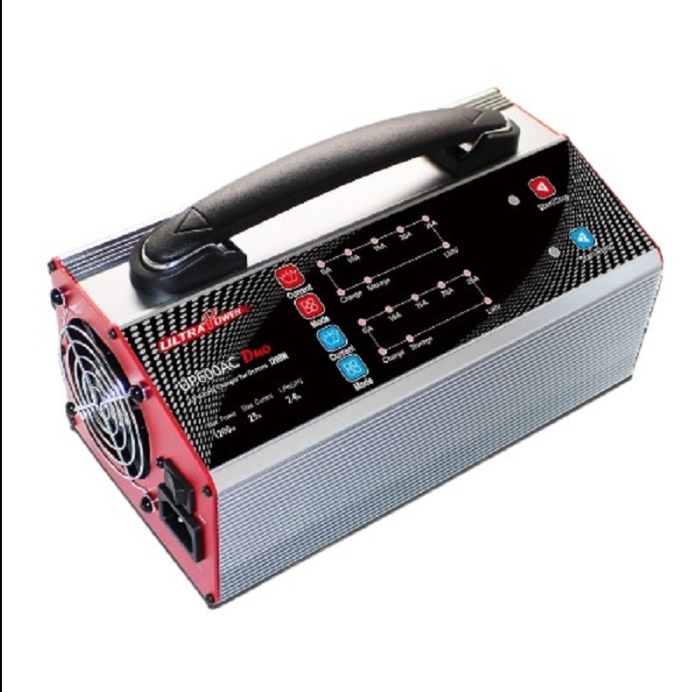 Ultra Power UP600AC DUO 2X600W 5A-25A Dual-Channel 2-6S LiPo/LiHV Drone Battery Charger - Image 2