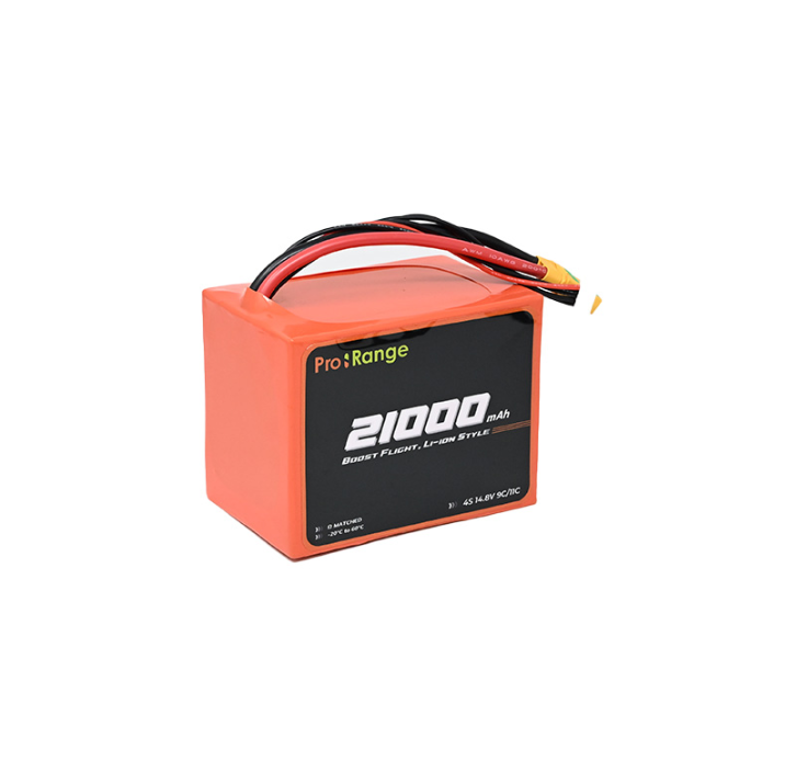 Pro-Range A Grade INR 21700-P45B 14.8V 18000mAh 10C 4S4P 145A/180A Discharge Li-ion Drone Battery Pack - Image 3