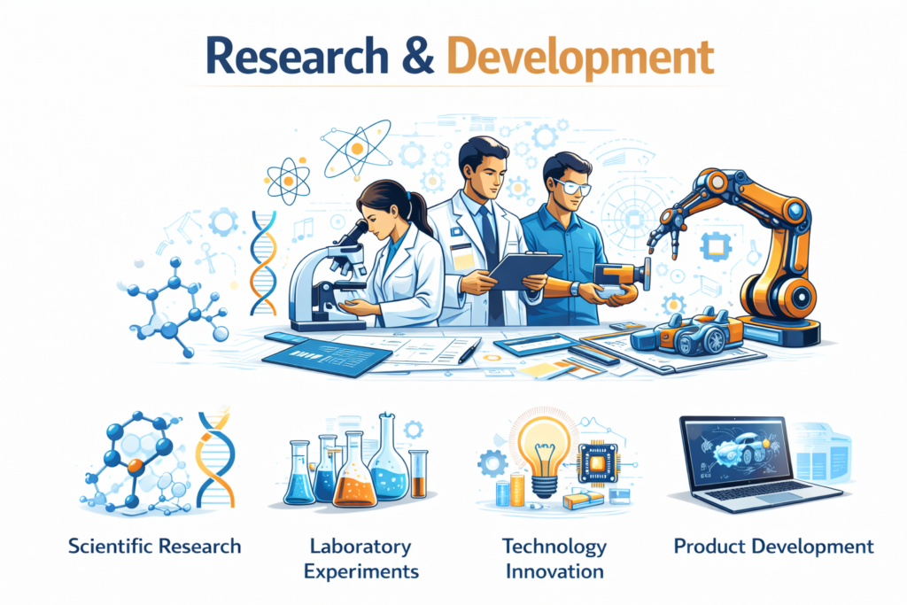 Research and development engineering innovation lab technology solutions by Lofty Innovations