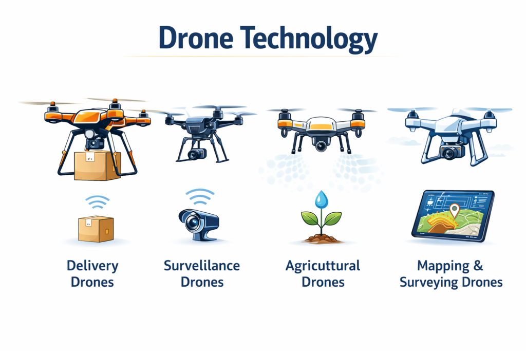 Drone technology development and aerial systems engineering services by Lofty Innovations