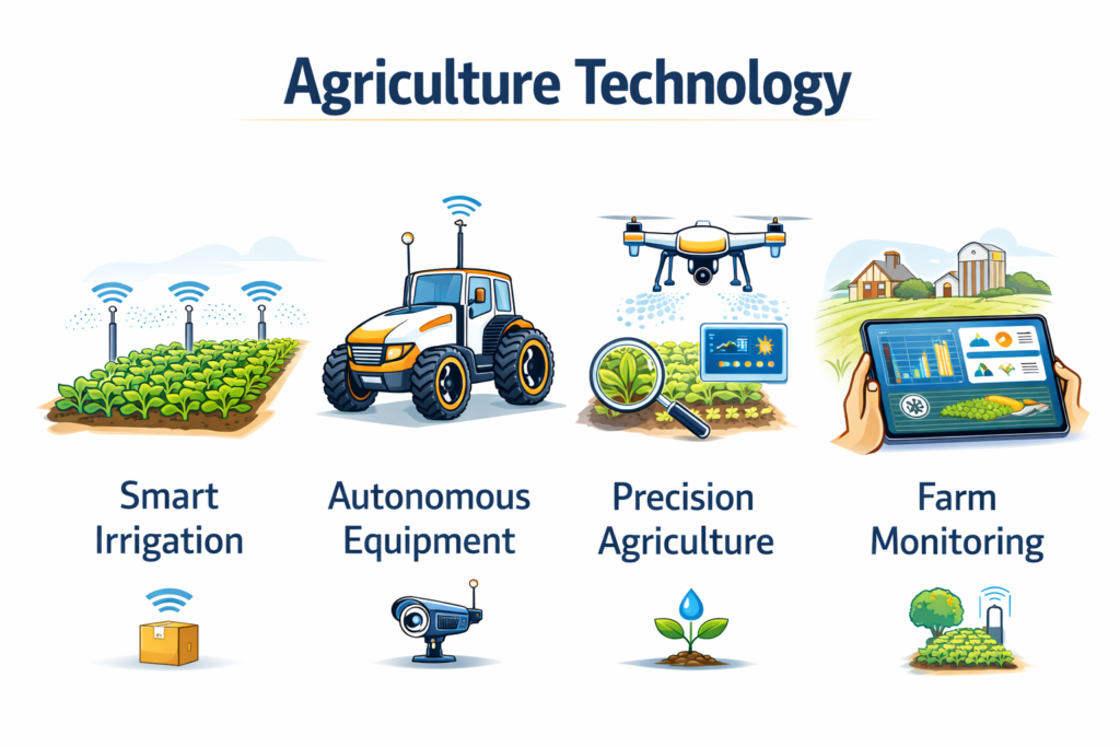 Agriculture technology smart farming systems and modern agri innovation by Lofty Innovations