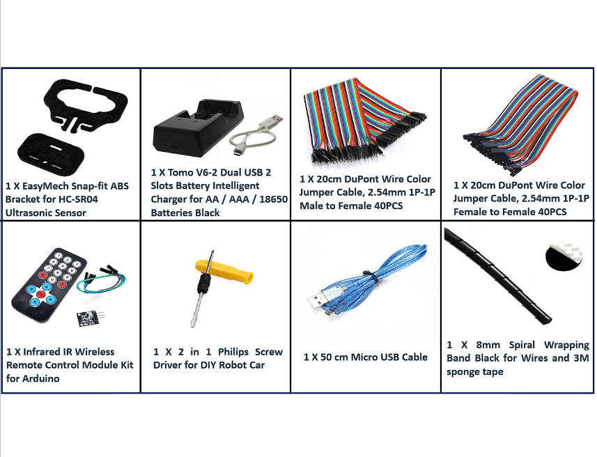 Cligo Smart Robot Car Kit 4WD for Kids - Image 4