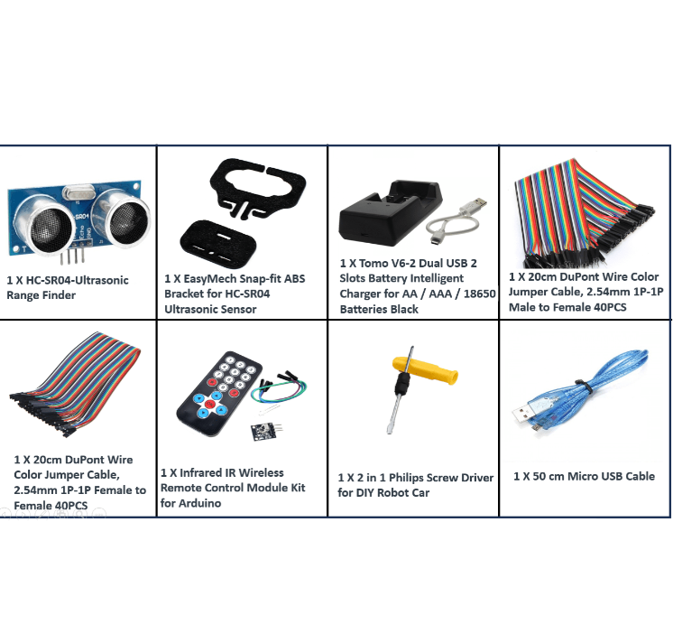 Cligo Smart Robot Car Kit 2 WD for Kids - Image 4