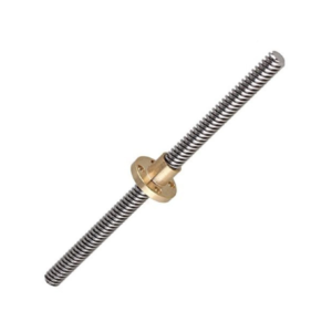 500mm Trapezoidal Lead Screw 8mm 2mm Pitch