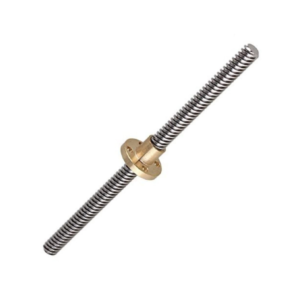 150mm T8 Lead Screw with Brass Nut